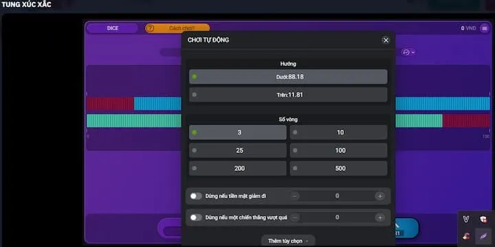 Ưu điểm và nhược điểm khi chơi tung xúc xắc Sunwin